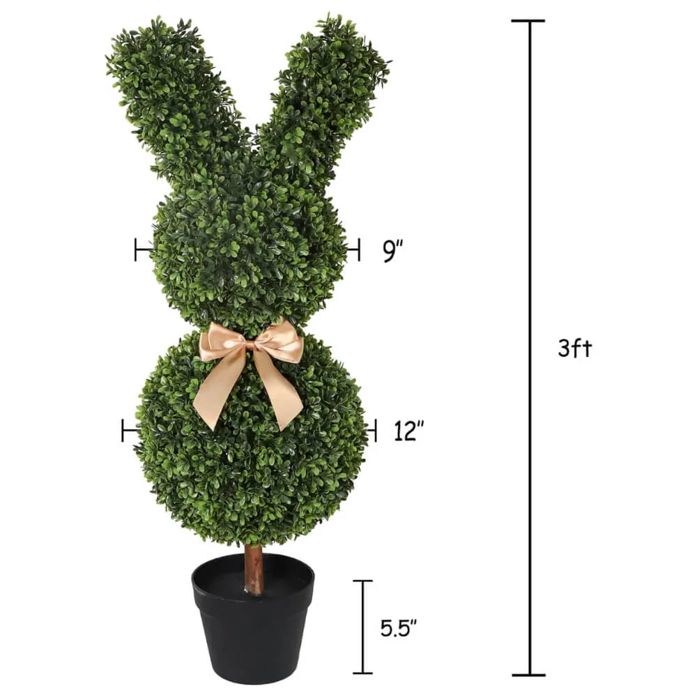 Bunny Topiary