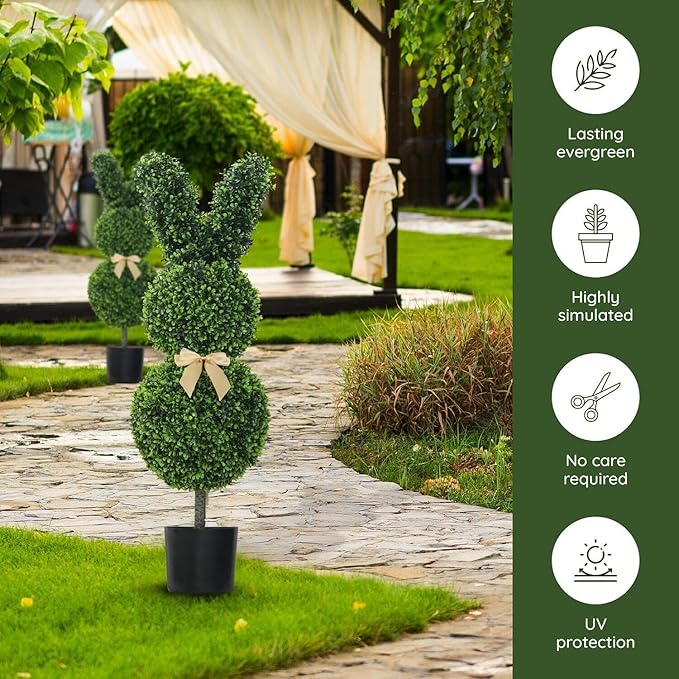 Bunny Topiary