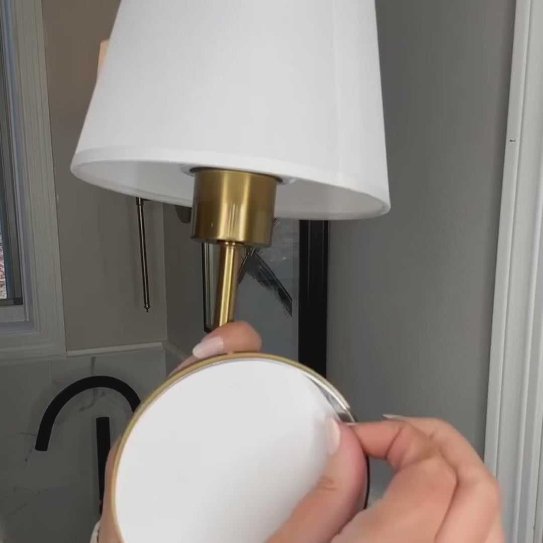 Wireless Luxinora™ Wall Sconces (Pack of 2)