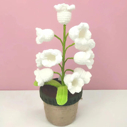 Lily Bloom™ – Floral Crochet Lamp