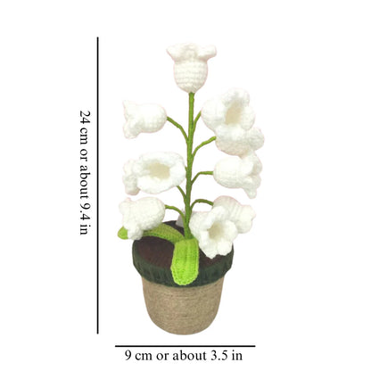 Lily Bloom™ – Floral Crochet Lamp