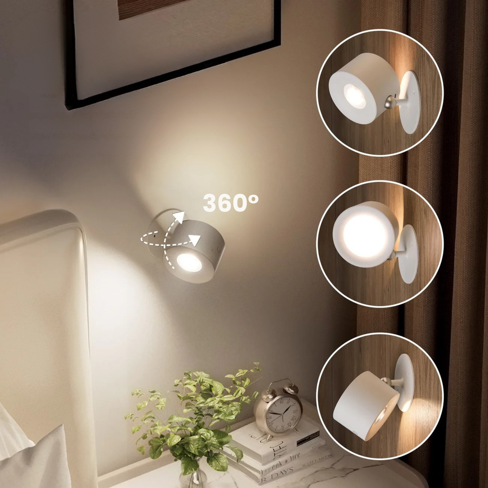 Wireless LED Wall Light