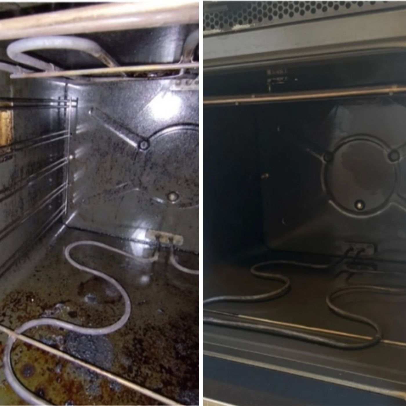 Customer Marc — oven deep-cleaned with PureSteam Pro before move-out